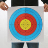 Retroreflective paper target, archery target, 40cm