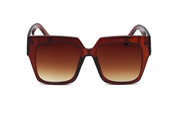 Sonnenbrille in brown double tea slices