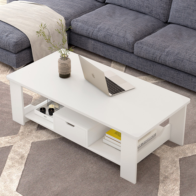 Simple modern coffee table TV cabinet living room Furnishing small table Simple Nordic bedroom small coffee table sitting tea table