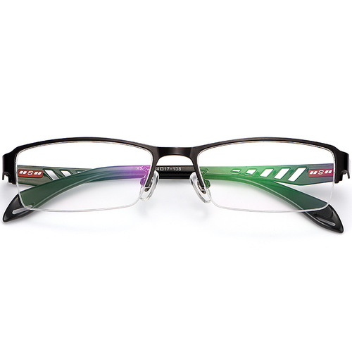 Best Business Men's Glasses Frame Half-Frame Titanium Alloy Glasses Frame Myopia Optical Glasses Men's 505 Wholesale