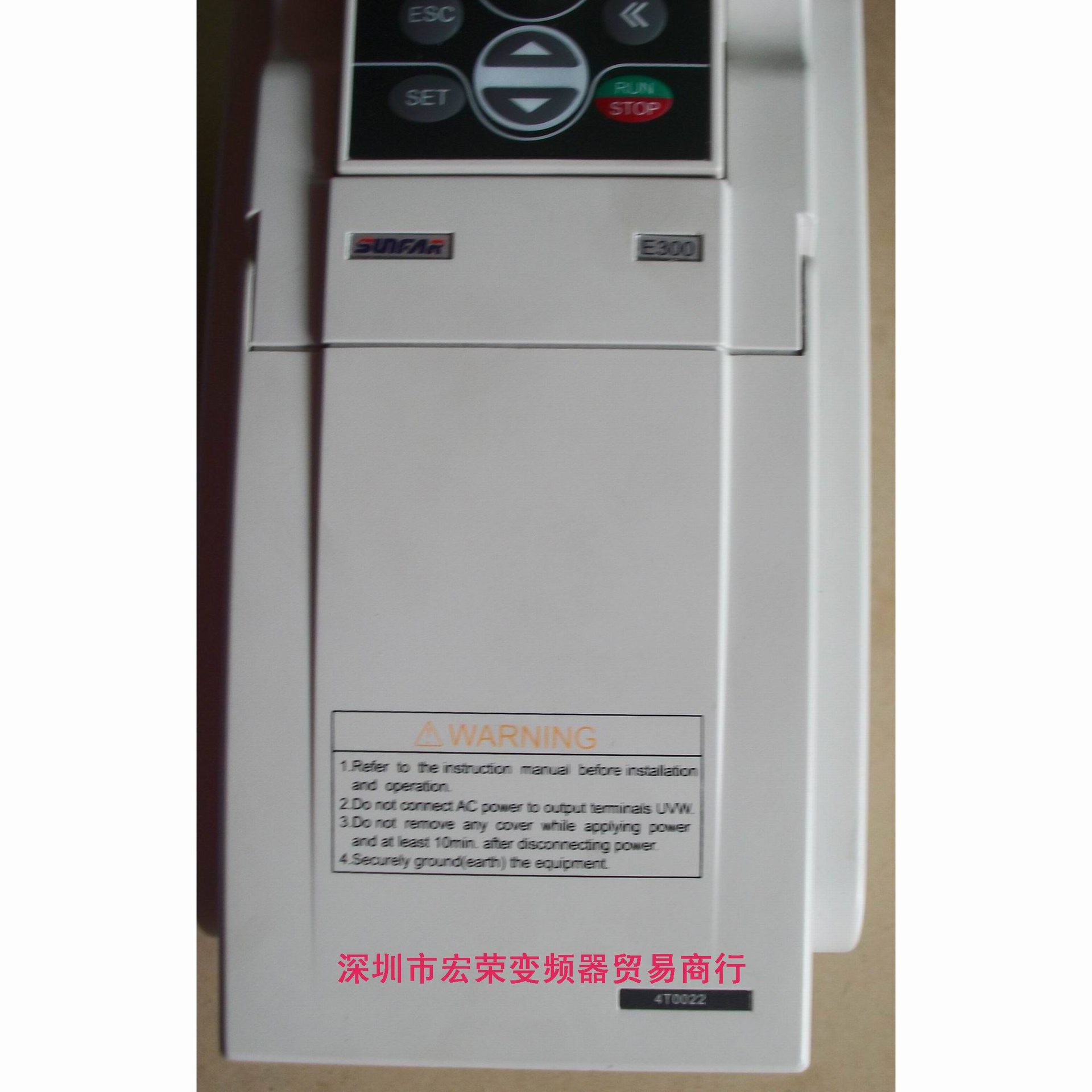 供SUNFAR变频器E300-4T0022现货 变频器说明书大量免费共享