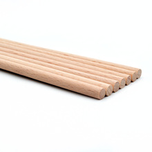 实木榉木圆棒 直径20mm圆木棒 瑜伽棍 圆棍 木圆棍可按需要裁剪