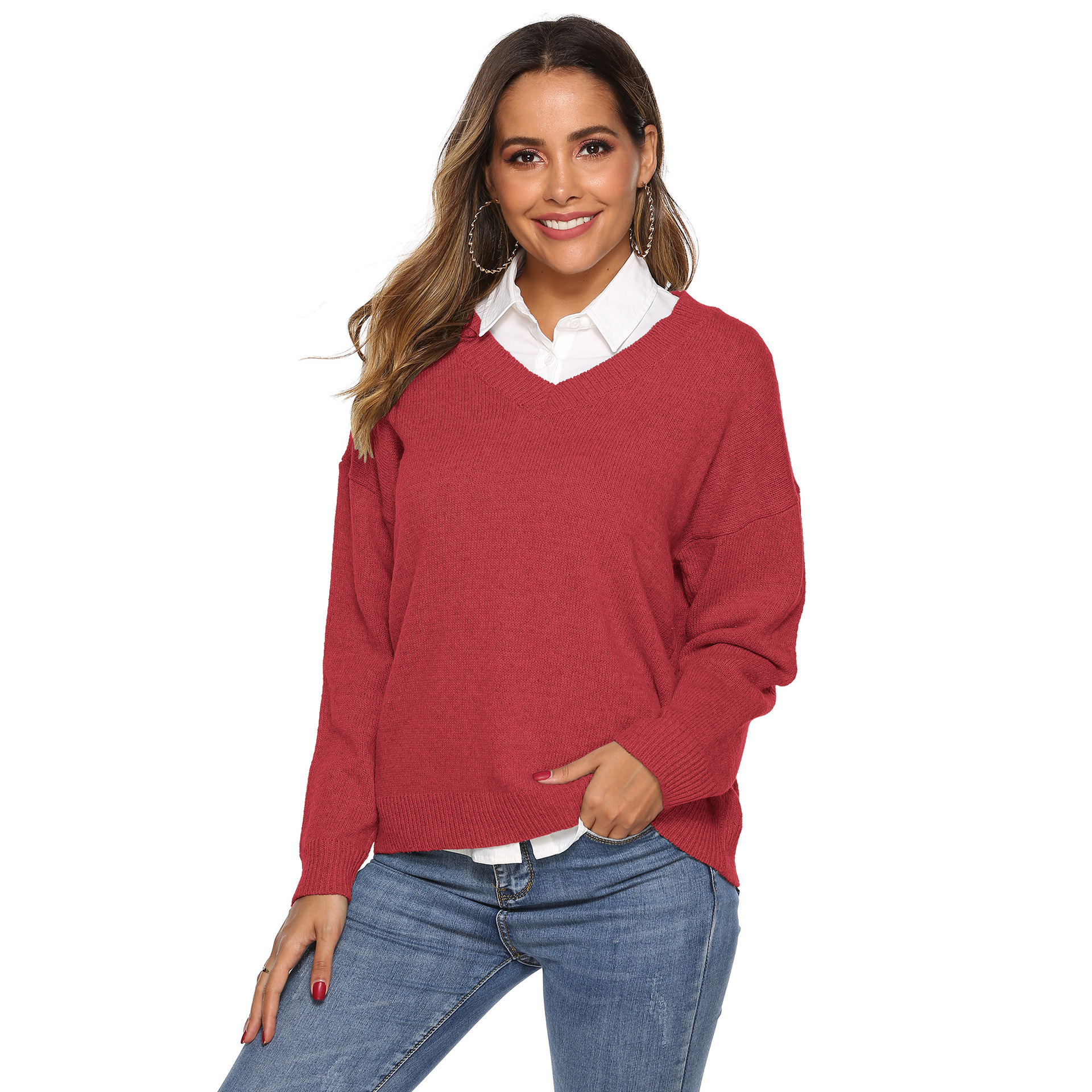 Pull femme en Fibre de polyester Polyester  - Ref 3414227 Image 82