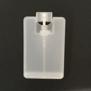余姚中雾厂家现货供应透明四方形卡片香水瓶/玻璃空瓶20ml香水瓶