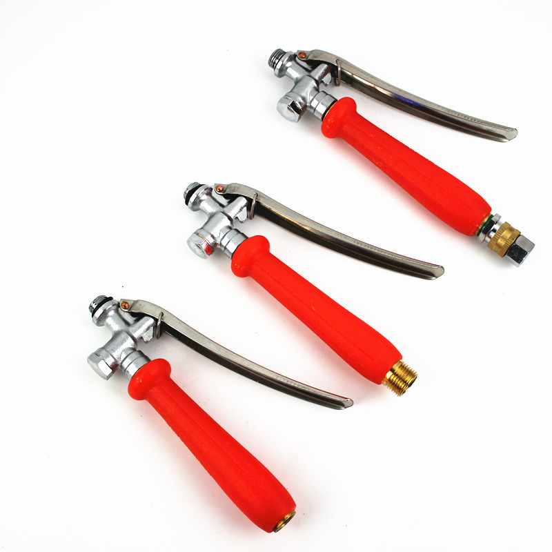 Push-tipo pesticida rociador eléctrico del motor de gasolina del rociador espesado interruptor de cobre interruptor de la manija de la camilla