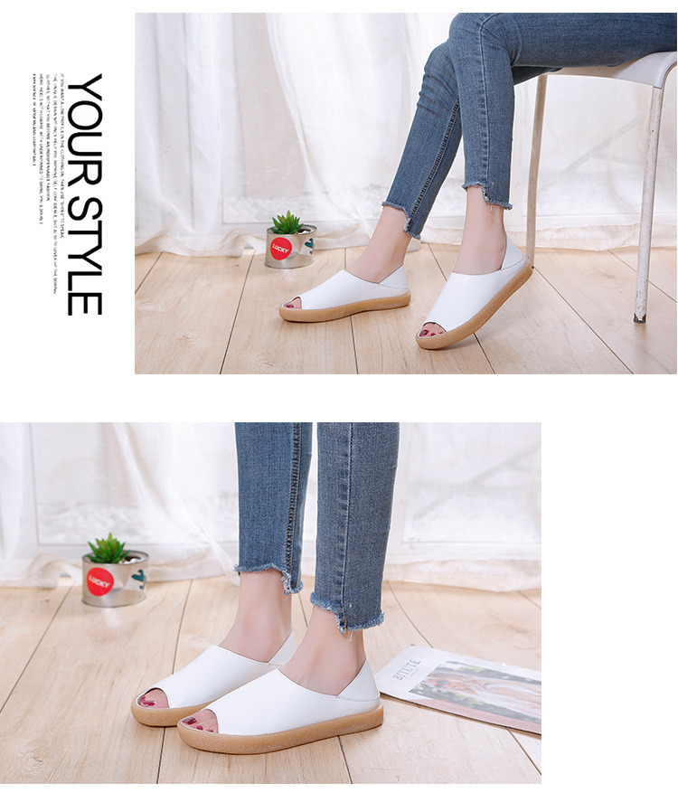 Chaussures été pour femme en Caoutchouc - Ref 3345828 Image 12