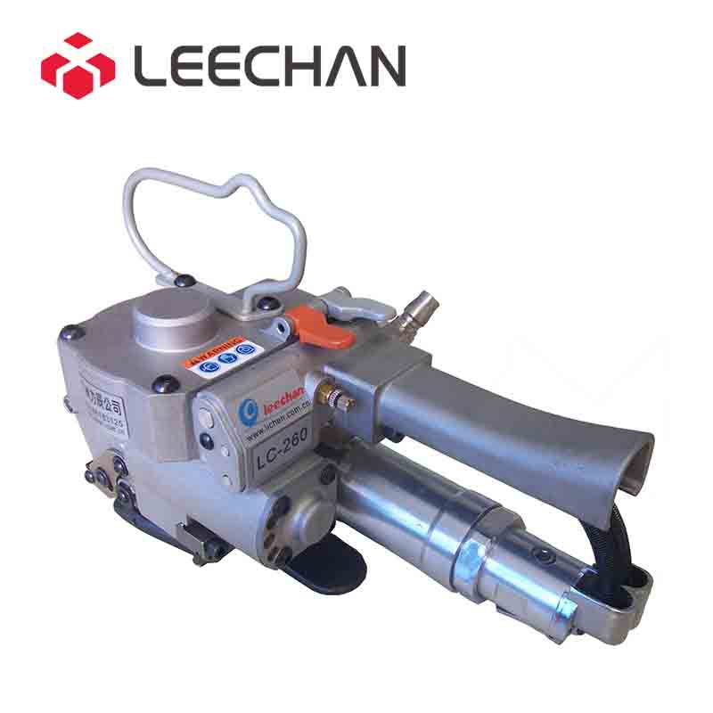 力辰 气动打包机LC-260手提式小型气动塑钢带打包机设备