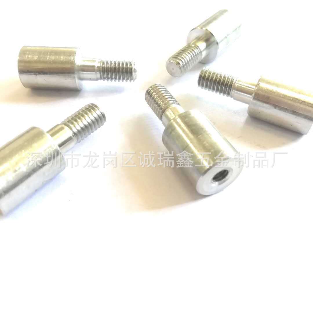 spare parts machining Customize Nonstandard aluminium screw/Non-standard aluminum nut/Non standard aluminum parts