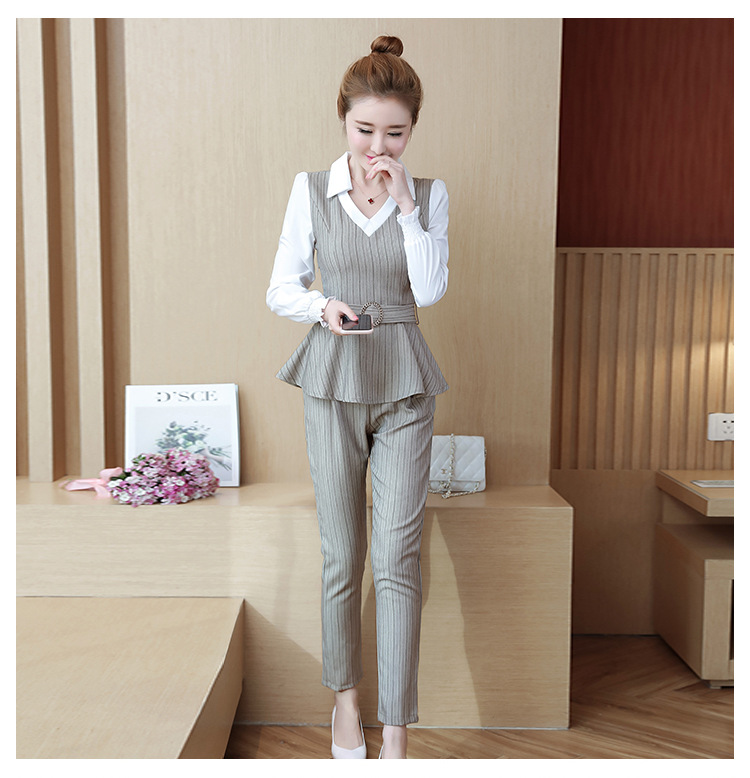 Costume femme en Mélange de coton - Ref 3334959 Image 25