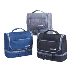 新款旅行化妝收納包 大容量乾濕分離包 便攜壁掛洗漱包鞋包鞋子