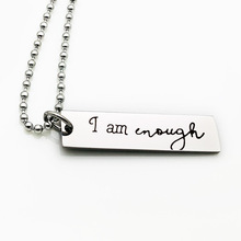 DIY���R�d���� �Ʒ I am Enough ���܉��� ��������H耳׿���