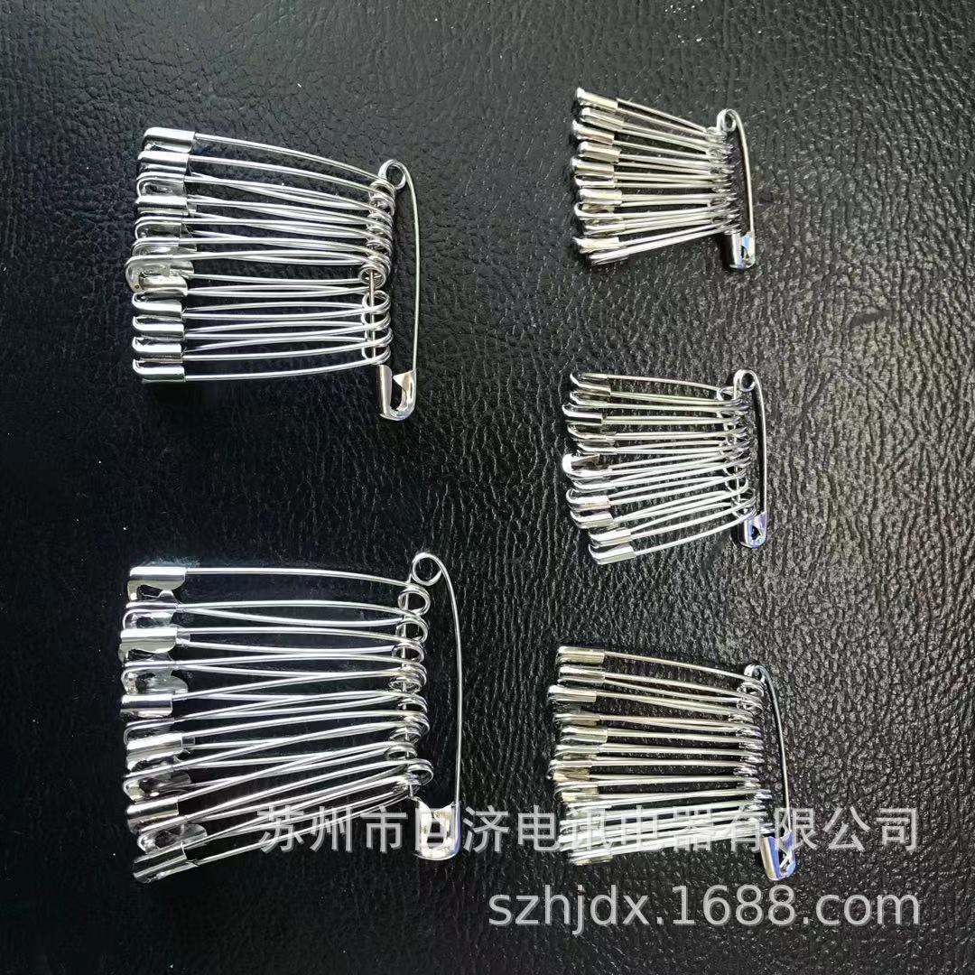 高强度别针钢丝镀镍保险SUN扣针耐锈出口品质粗线径金属别针-阿里巴巴