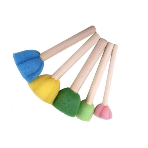 Kindergarten children's painting supplies roller paintbrush sponge brush EVA graffiti sponge brush seal wholesale