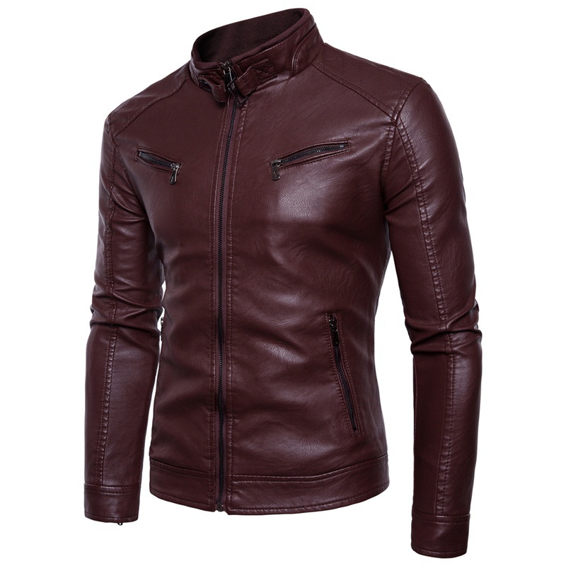 Veste en cuir homme - Ref 3443883 Image 1