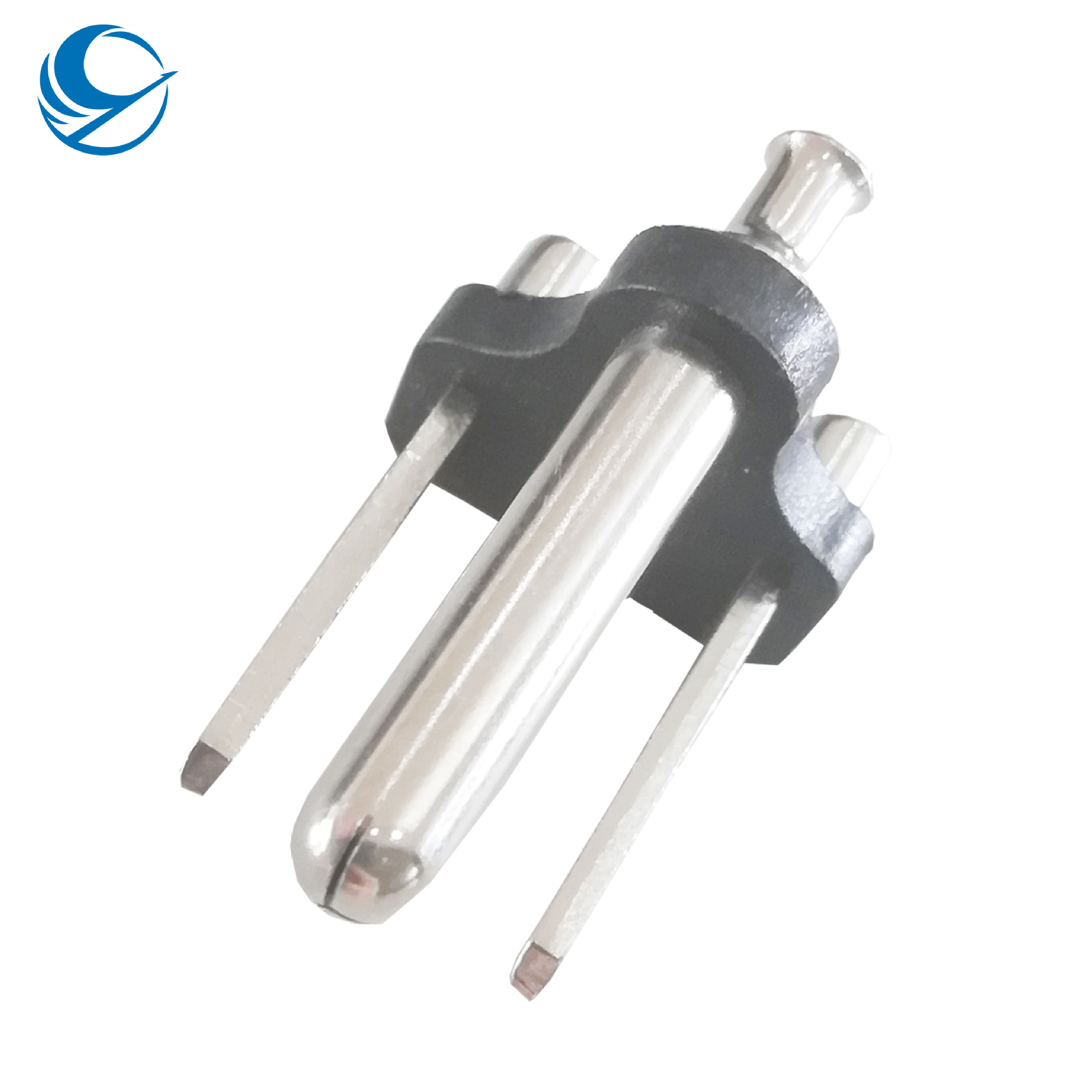 厂家供应一体式美标三叉美式两插大小片极性两芯支架环保厂家两脚