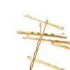 Hair -folder, 200 Bobby Pins hair clip girls and women hair clips golden wave shape