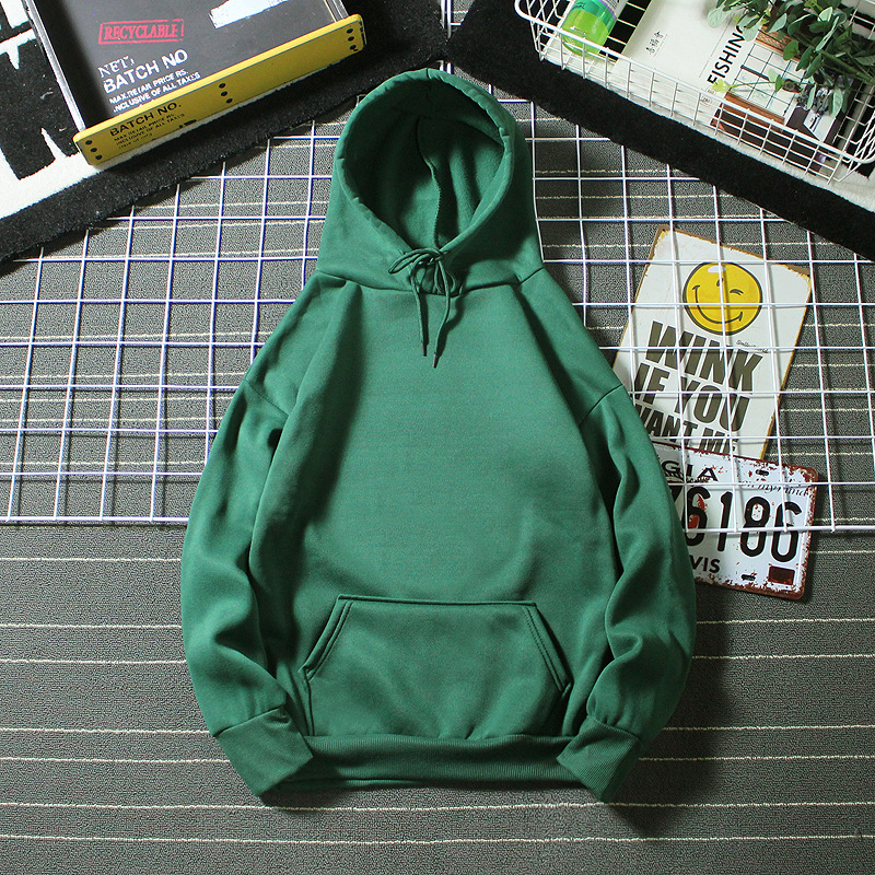 Sudaderas Unisex Manga Larga Básico Color Sólido display picture 11