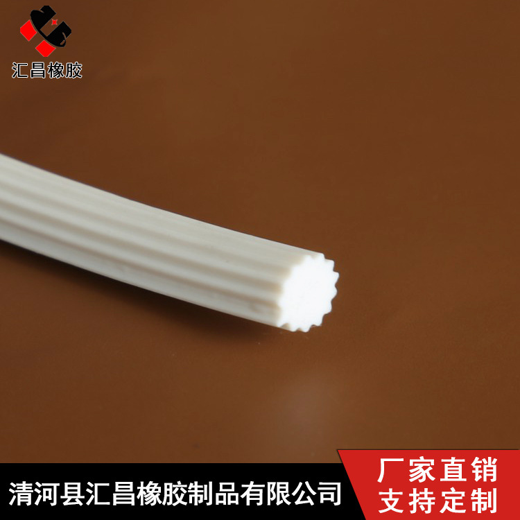 生产硅胶条 异型硅胶密封条 耐高硅胶制品 可来图来样订制