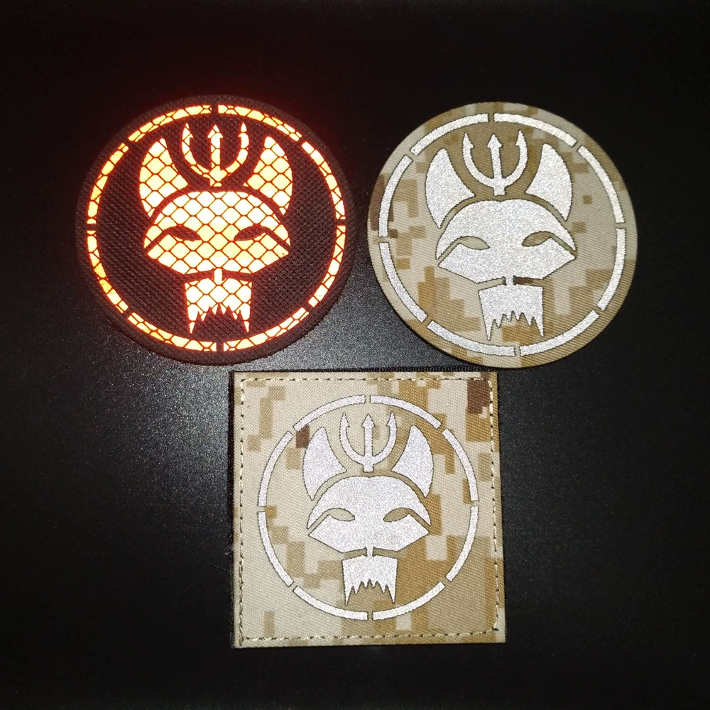 All -Black Seal Assault Team Montelling Chapter Texas Seal Tripidal Magic Magic Rider Infrared Night Visual Anti -Light Sticker