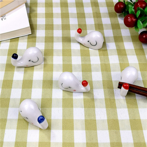 Elephant chopstick holder chopstick holder cute cartoon chopstick pillow home table decoration chopstick holder little elephant pen holder ceramic pen holder