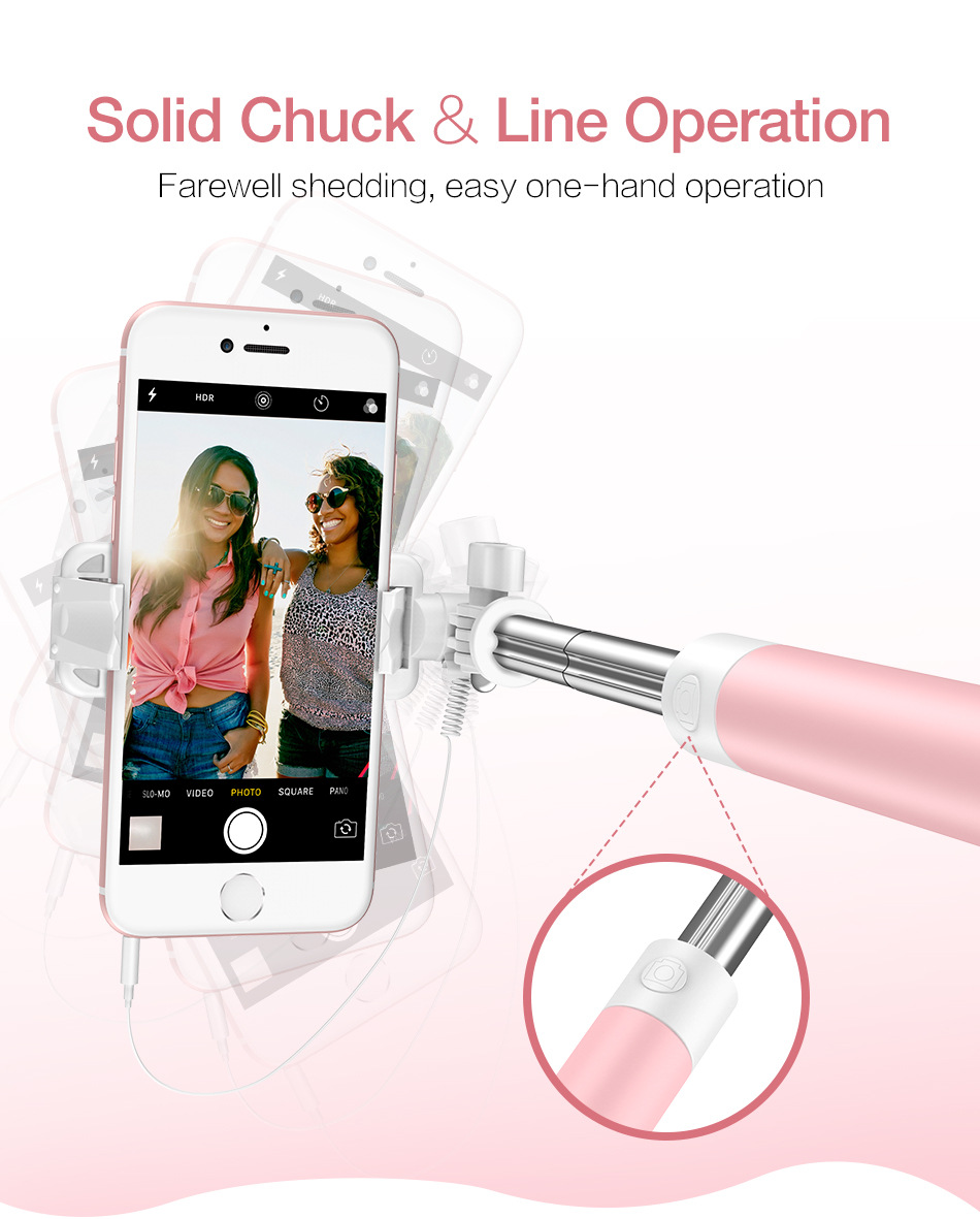 Bâton selfie en Avancée pliant en silicone - Ref 3387013 Image 15