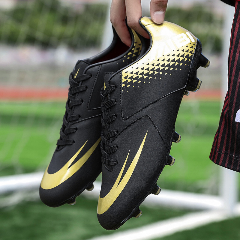 Messi Soccer shoes men and women Broken nails tf new pattern summer ventilation motion Man-made Meadow student train