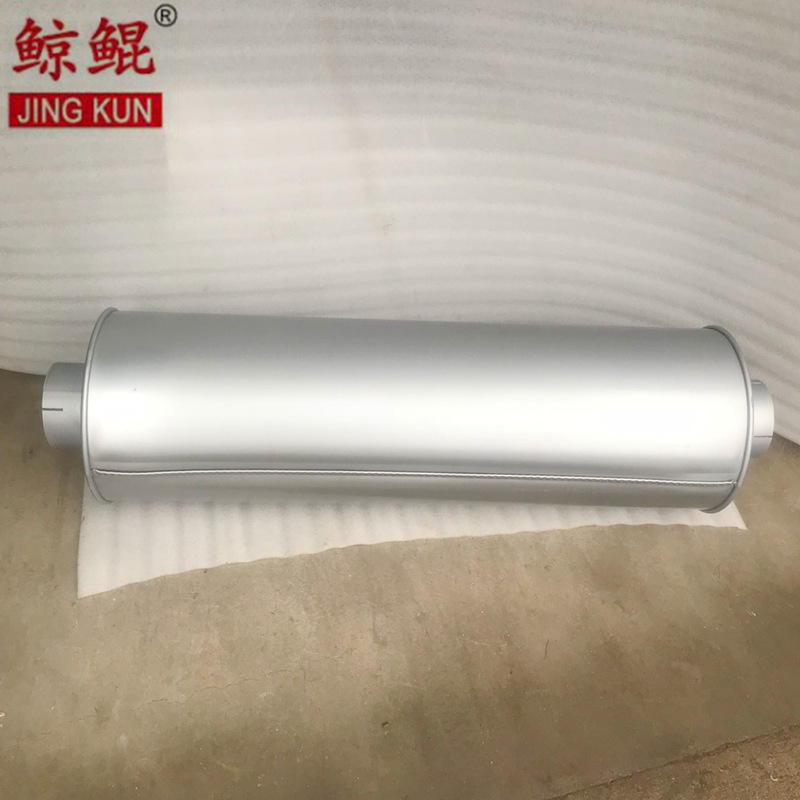 Professional Production of Various Engineering Vehicles Muffler Excavator Muffler Loader Muffler Samples