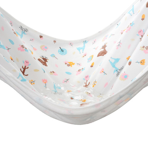 Yiwu manufacturer three-layer pure cotton baby changing pad washable large printed children's changing pad wholesale