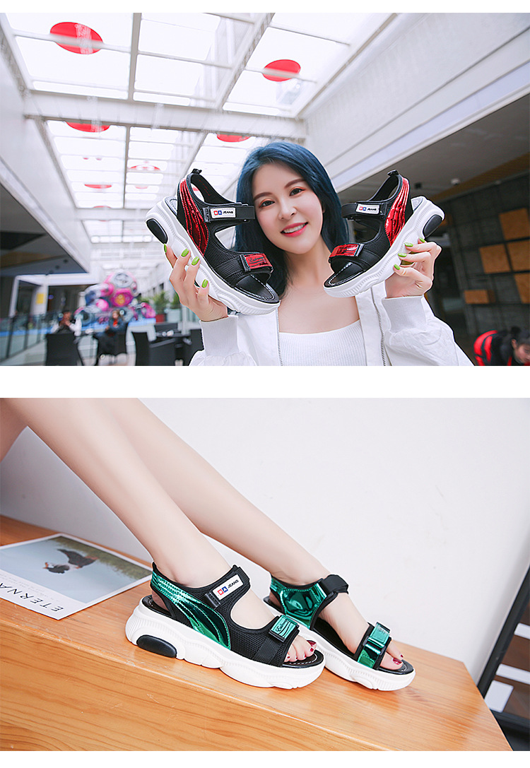 Chaussures été pour femme en Caoutchouc - Ref 3345421 Image 24