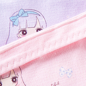 女童内裤 纯棉儿童平角裤a类卡通女孩内裤中小童宝宝短裤厂家直销