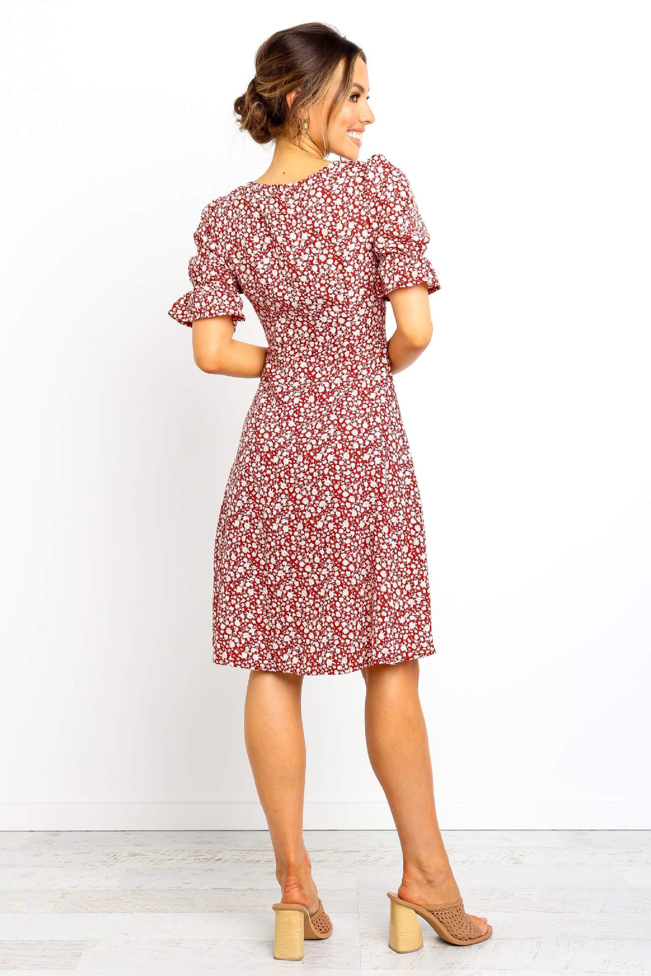new short-sleeved summer dress NSCX25026