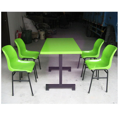 餐桌椅厂家专业生产玻璃钢餐桌 快餐桌 分体餐桌|ms