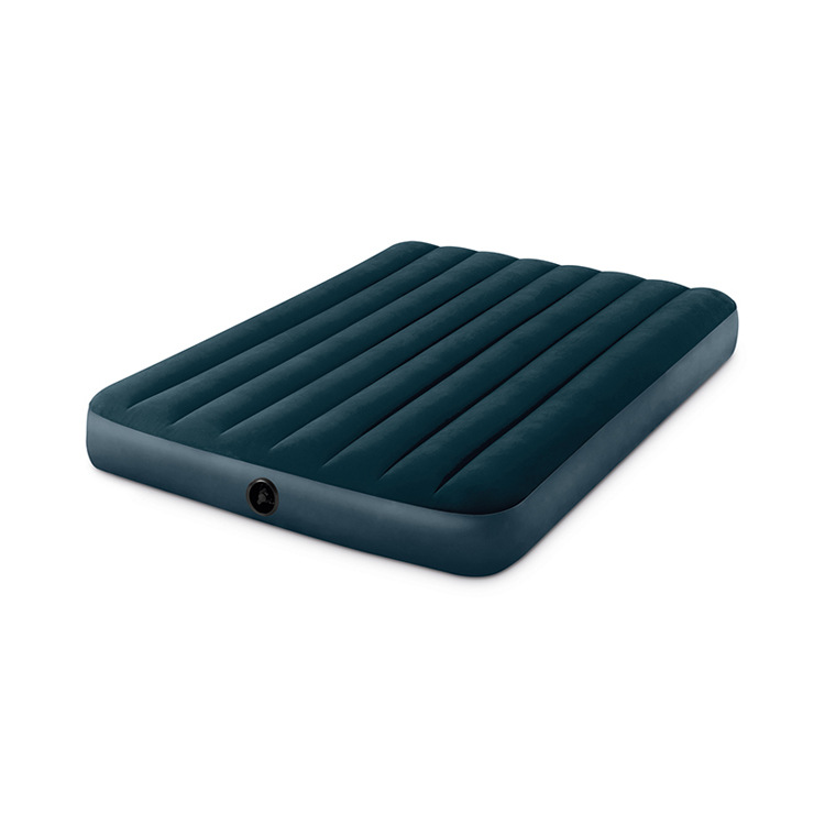 Reunindo com Listra Cama de ar Colchão de ar Esteira de Acampamento Mobília do Quarto Intex Pessoa Dobro cm Inflável 64733 137*191*25 8 Esporte e Lazer