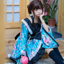 日本女士传统和服正装cosplay摄影动漫表演舞台演出服极乐净土