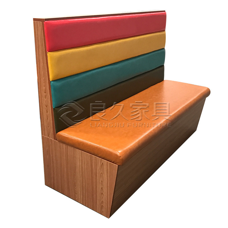 简约时尚咖啡厅奶茶店卡座沙发港式茶餐厅靠墙沙发快餐店卡座定制