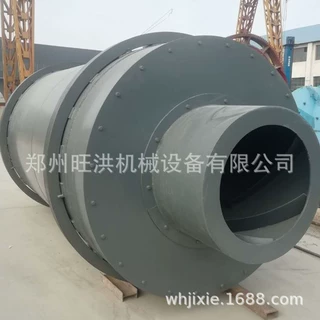 高温煤泥滚筒烘干机 钢渣滚筒烘干机 三筒烘干机成本计算 燃烧器