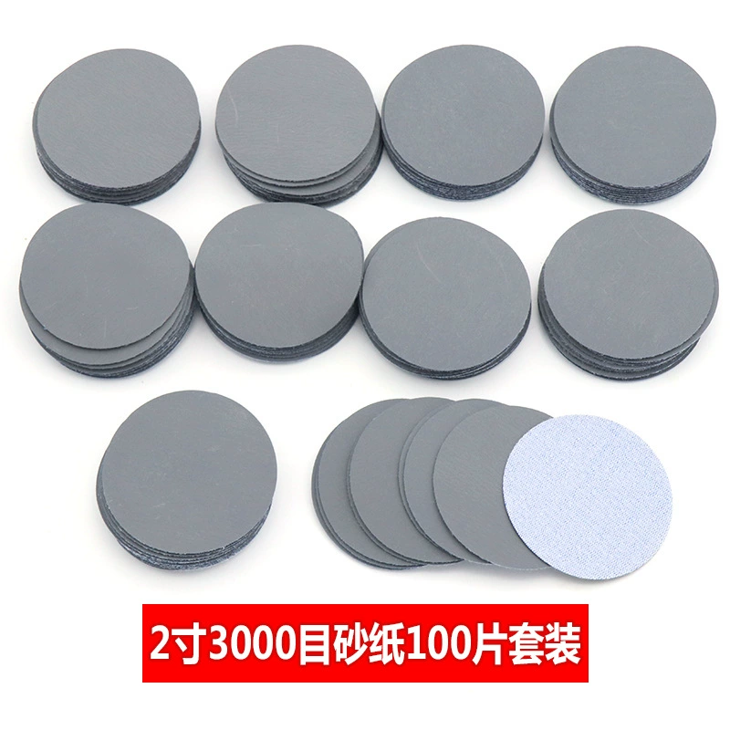 2 дюйма 100 штук полированной наждачной бумаги полированная наждачная бумага костюм 50 мм диск наждачная бумага Флокирование наждачная бумага Бесплатная доставка