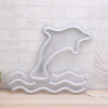 Creative Back Panel Neon Light Dolphin LED Acrylic Back Panel Neon Light Light Living Room Soft Light Light Light