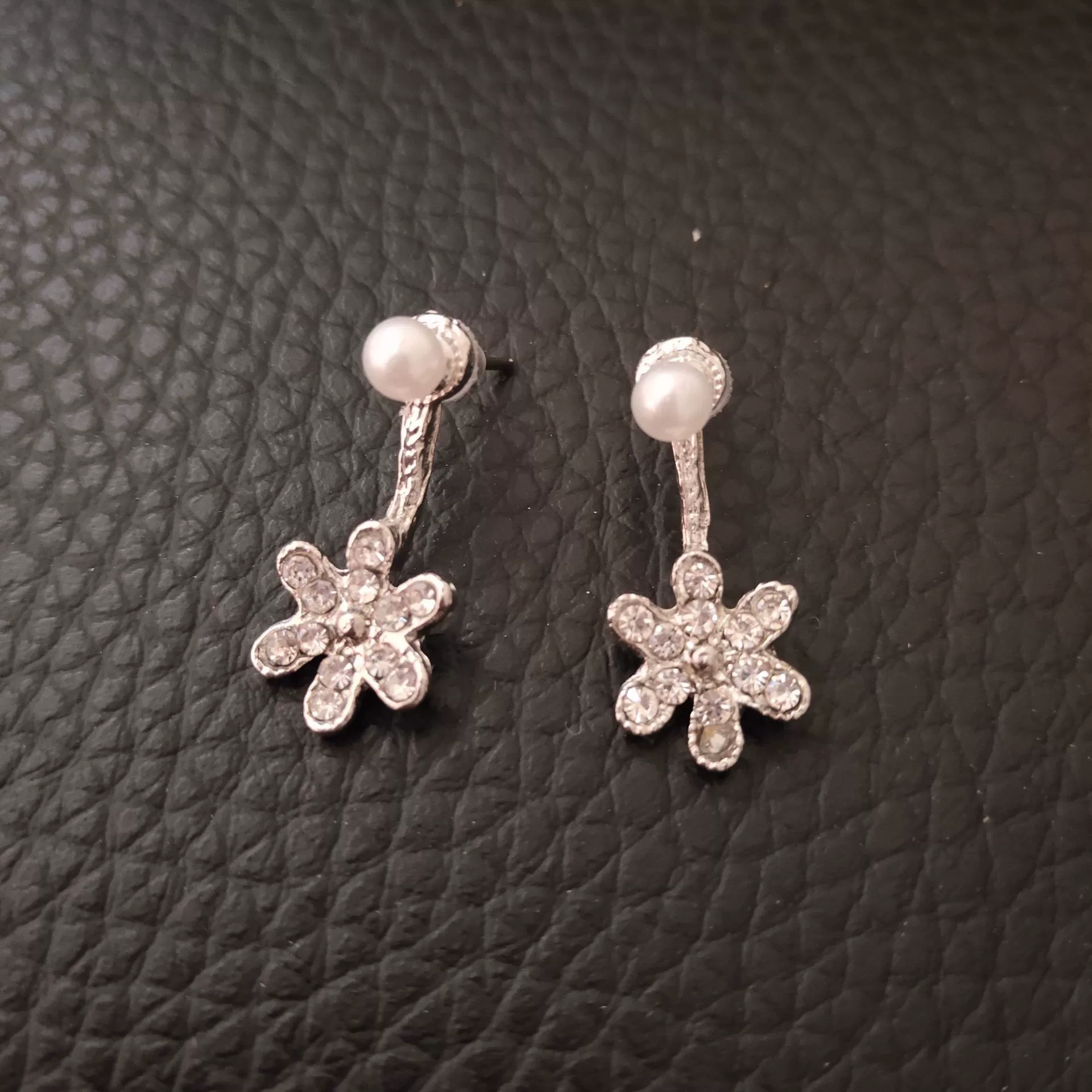 Аксессуар, бусины, серьги из жемчуга, стиль Chanel