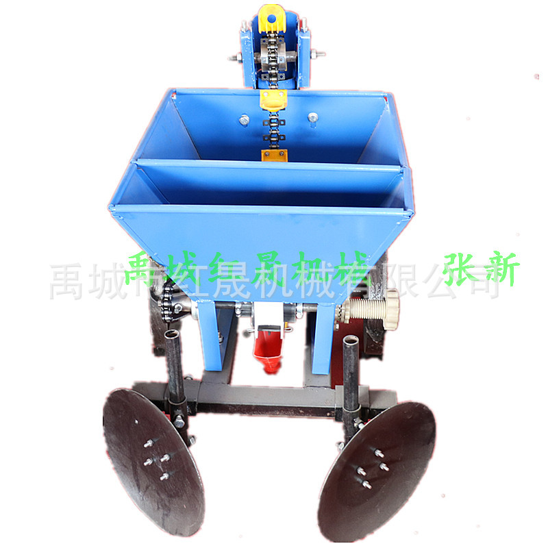 云南地区用的马铃薯种植机 2CM-1土豆种植机 洋芋撒播机