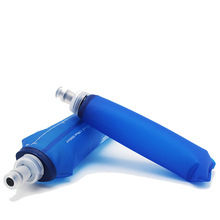 热销 创意硅胶吸嘴食品级塑料软水壶 TPU材质可塑性折叠软水袋