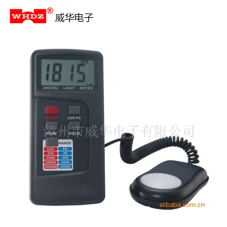 照度计 WH1330B 数字式光度计 光度测量仪 威华电子