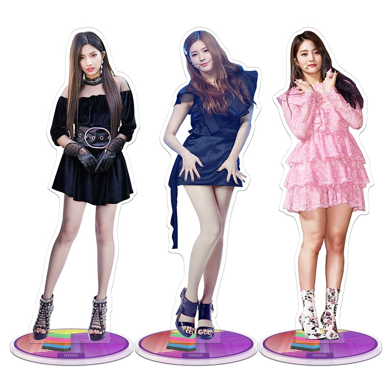 (G)I-DLE Zhao Meiyan, Song Yuqi, периферийная акриловая подставка для к-поп звезды, трехмерная лазерная резьба и покраска