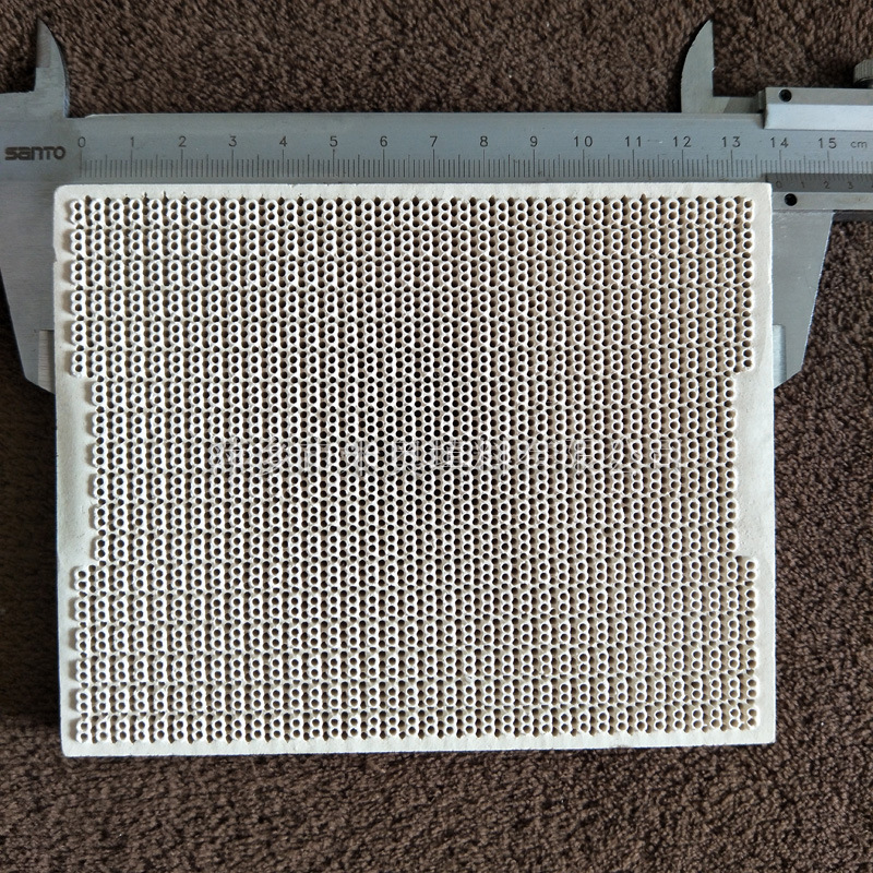 8字型139x110x13mm远红外蜂窝陶瓷烧烤板　尺寸可定做