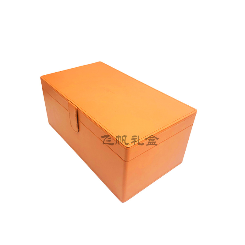 厂家批发吹风机皮盒 新款茶叶大礼包包装盒 礼物收纳PU盒子