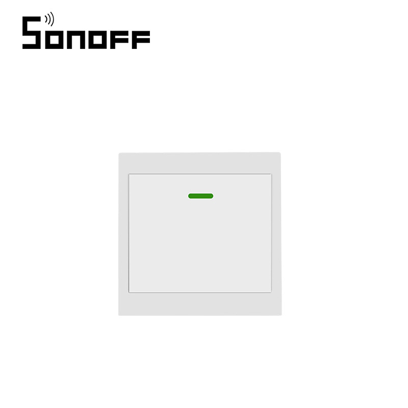 Sonoff智能家居遥控86开关单双控随意贴模块台灯灯控制无线