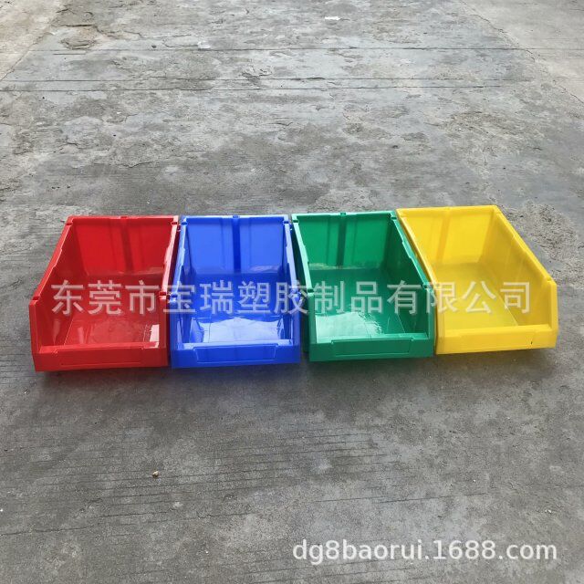 广东直供佛山浙江pp塑胶斜口盒 零件五金工具盒 多尺寸有现货