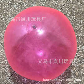 厂家供应 单色PVC沙滩球,卡通图案充气球，广告礼品球可定制规格