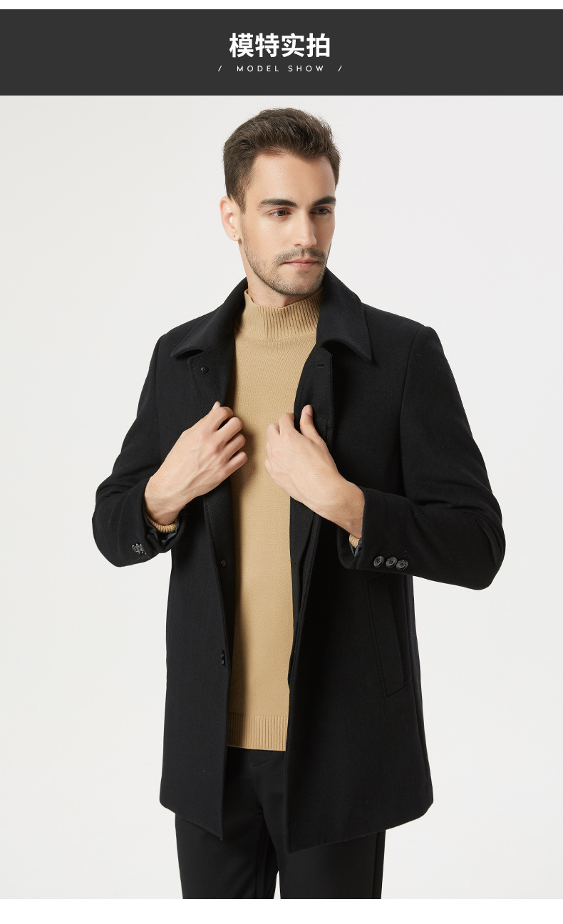 Manteau homme en Laine - Ref 3419429 Image 16