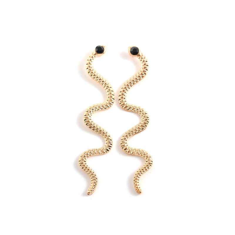 Personalized Fashion Snake Earrings Exaggerated Creative Snake Element Earrings display picture 2